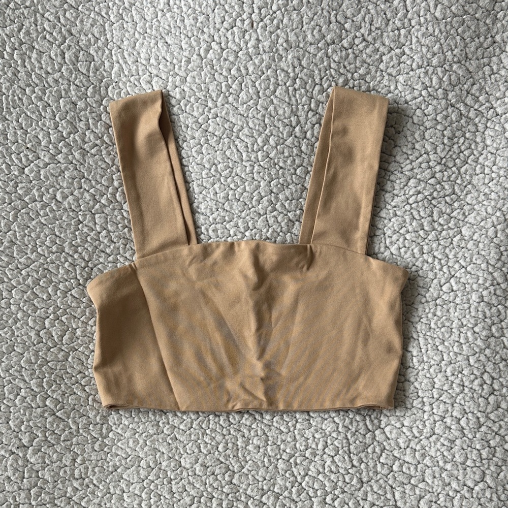 Forever 21 Tan Crop Top